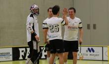 Starting 4: Bieri (29), Baumgartner (53), B. Widmer (25) und Voegtli (3)