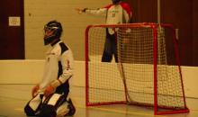 Sicherer Rückhalt: Patrick Diener und Notersatz Simon Meier (hinten)