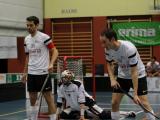 Solide Defensive: Keller (38), Bieri (29) und L. Widmer (42) 